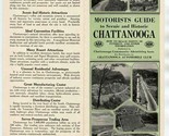 Motorists Guide to Scenic and Historic Chattanooga Tennessee AAA Brochur... - $37.62