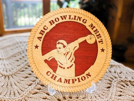 Brand New Personalized Wooden Plaque - Bowling - FREE SHIPPING - $29.99