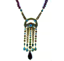 Heidi Daus "Graceful Indulgence" Amethyst Beaded Tassel Necklace - $148.50
