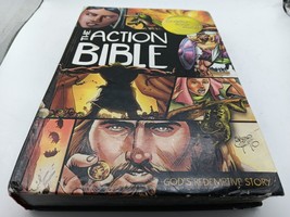 The Action Bible: God&#39;s Redemptive Story by Doug Mauss HC book - £7.88 GBP