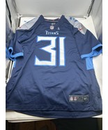 Nike On Field Tennessee Titans Kevin Byard Blue Football Jersey Mens #31 XL - $794.77 MXN