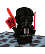 &quot;3D Darth Vader Best Dad Card - Father&#39;s Day &amp; Birthday&quot; - £27.18 GBP