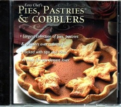 Easy Chef&#39;s: Pies, Pastries &amp; Cobblers (PC-CD, 2005) Windows - Factory Sealed JC - £3.18 GBP