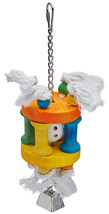 AE Cage Company Happy Beaks Ball in Solitude Assorted Bird Toy 1 count AE Cage C - £16.64 GBP