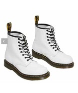 Dr. Martens Lace Up 1460Y Doc Combat Boots Women&#39;s Size US 6 Womens White - $59.49