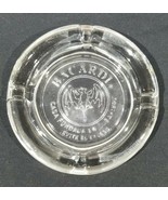 Bacardi Rum Glass Bat Device Trademark Ash Tray Barware Tobacciana - $1,598.93 MXN
