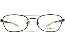 Coach Eyeglasses Frames no.1007 BSL Grey Gunmetal Aviators Titanium 53-20-135 - £55.69 GBP
