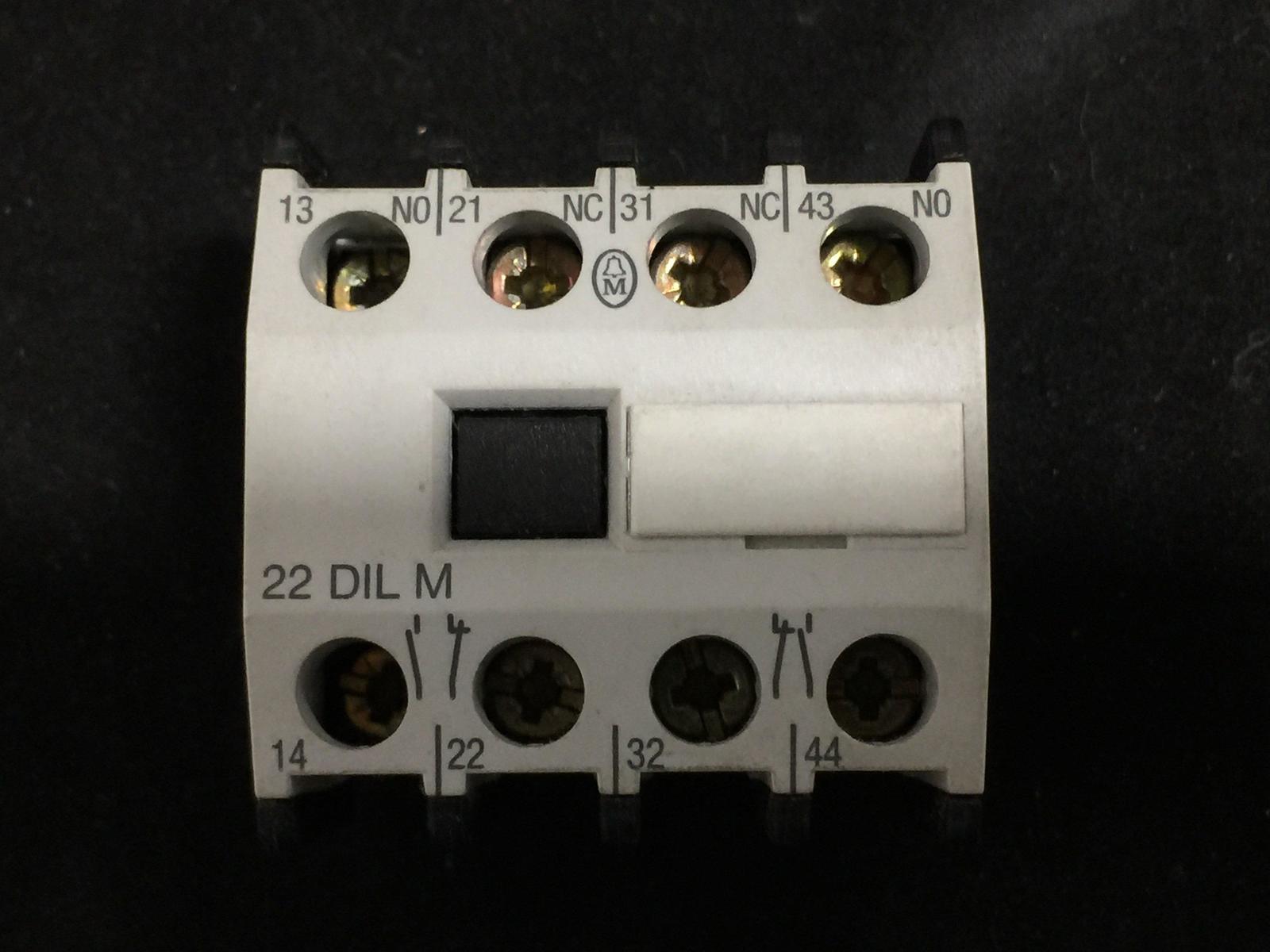 MOELLER 22-DIL M Auxiliary Contact TESTED  - $39.00