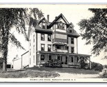 Wicwas Lago Casa Meredith Nuovo Hampshire Nh Wb Postcarde H20 - $5.08