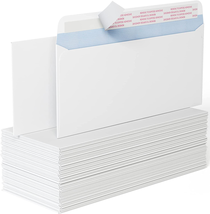 CREGEAR 50#10 Security Self Seal Tinted Envelopes for Privacy &amp; Business, Peel a - £8.36 GBP