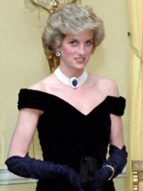 Princess Diana Travolta Dress 1985 Portrait 4X6 Photograph Reprint - £5.98 GBP