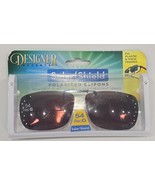Solar Shield Dioptics Rectangle Black Sunglass - $18.04 CAD