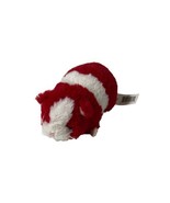 Ganz Lil Guinea Pig  Mini Beanbag  Red and White 5  inch Soft Plush Vale... - $4.95