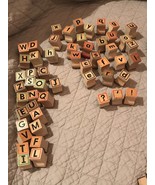Melissa And Doug Deluxe Letters Wooden Stamp Set ABC Capital And abc Low... - £8.12 GBP