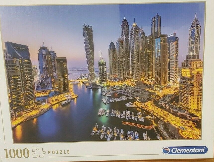 Clementoni-Dubai High Quality Collection Puzzle, 1000 pieces 39381 Clementoni - $58.89