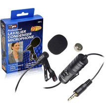 Vidpro XM-L Lavalier Microphone 20&#39; Audio Cable FOR Canon VIXIA HF R500 - £26.72 GBP