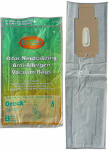 Oreck Upright Vacuum Cleaner Anti-Allergen Cloth Bags, A713 - £27.50 GBP