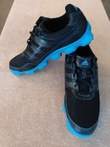 TZ GOLF - Adidas Crossflex Sport Men&#39;s Size 11 Black Golf Shoes #791003-... - £36.33 GBP