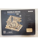 ROKR Marble Squad Marble Run 3D Wooden Puzzle Kit NEW - £17.75 GBP