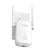loom N300 WiFi Range Extender Signal Booster Wireless Internet Repeater ... - $245.67 MXN