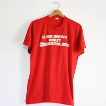 Vintage St Louis University Womens Basketball T Shirt XL - £16.63 GBP