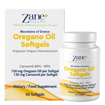 Zane Hellas 30% Oregano Oil Softgels.130 mg Carvacrol per Softgel. 120 S... - $37.03