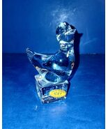 Arte Murano Icet glass baby duck paperweight - $27.72