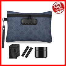 Durable Waterproof Smell Proof Bag with UV Glass Stash Jar - Versatile S... - $43.64 CAD