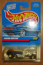 1997 Mattel Wheels &quot;Rigor Motor&quot; Collect #852 On Sealed Card Nice New Toy - $2.50