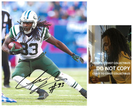 Chris Ivory signed New York Jets football 8x10 photo Proof COA autographed - £51.43 GBP