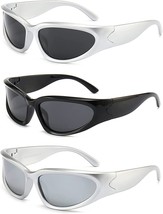 3Pack Polarized sunglasses Men&#39;s sunglasses Women&#39;s sunglasses Fashion S... - £10.66 GBP