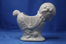 Ceramic Vintage Lamb Planter Figurine For Childs Room or Lamb Collector USA - £11.94 GBP