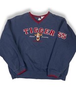 VINTAGE DIsney Winnie the Pooh Tigger Crewneck Sweatshirt Embroider Pull... - $40.99