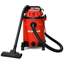 3 in 1 6.6 Gallon 4.8 Peak HP Wet Dry Vacuum Cleaner with Blower-Red - Color: R - £113.59 GBP