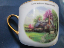 Thomas Kinkade Coffee Cup &quot;A Perfect Summer Day&quot; - £23.35 GBP