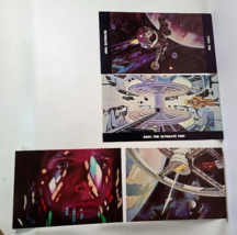 2001 A Space Odyssey 1968 Cinerama Movie Poster Post Card Set of 4 Origi... - $742.50