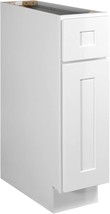 Brookings Shaker Unassembled Base Kitchen Cabinet B9, 9 W X 24 D X 34.5,... - $226.99