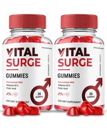 Vital Surge Men’s Gummies Advanced Formula with B12 and Folic Acid 2 Pack - $64.65 CAD
