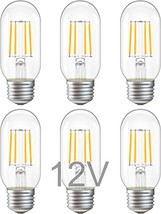 12V Low Voltage LED Tube Light Bulbs Soft Warm 2700K 4W Only for 12 Volt DC AC 4 - £41.53 GBP
