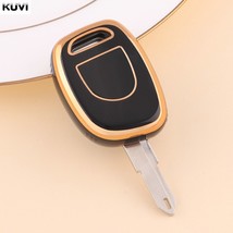 TPU 1 Button Car Remote Key  Fob Case Cover For  Twingo Clio Kangoo Master NO Ch - £33.16 GBP