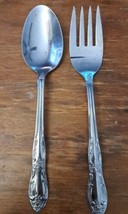 Oneidacraft VENUS Stainless Glossy Flatware Serving Fork Spoon - £7.07 GBP