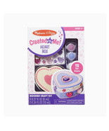 Melissa &amp; Doug Created By Me! Heart Box – Wooden Craft Kit – New &amp; Sealed - $220.96 MXN
