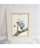 Anne Geddes Blue Fairy matte print 8x10 - £9.57 GBP