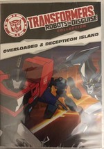 Transformers Robots in Disguise-Overloaded &amp; Decepticon Island DVD RARE SHIP N24 - £10.18 GBP