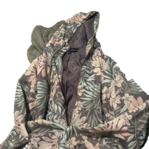 Jason Maxwell Women’s Size L Jacket Hoodie Floral Grass Leaves - $4.99