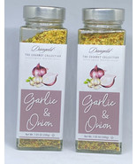 Lot of 2 The Gourmet Collection Spice Blends GARLIC AND ONION  (7.05oz) - $34.99