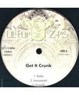 LIL&#39; FLIP / Z-RO &quot;GET IT CRUNK / KINGS OF THE SOUTH&quot; 2005 VINYL 12&quot; HTF ... - £14.09 GBP