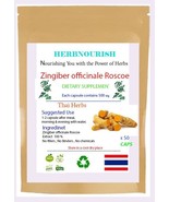 Zingiber officinale Capsules Boosts Circulation 50x500 mg - $9.90