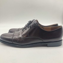 Cole Haan Mens Shoes Size13 B Burgundy Oxfords 08331 - £29.28 GBP
