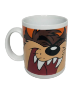 Vtg 90s Looney Tunes TAZ Tasmanian Devil Ceramic Coffee Mug Cup 1998 Gibson - $19.79